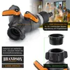Brandson 2 Wege Verteiler, Y-Verteiler, 2er Set, Produktbild-Vorschau 3