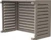 Klimaanlagen- & Wärmepumpen-Abdeckung ANETO Aluminium Taupe Produktbild-Vorschau 5