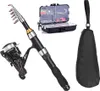 Angelrute Rolle Combo Full Kit 1,5 m Teleskop Angelrute Produktbild-Vorschau 8
