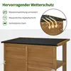 M MCombo Gartenschrank Gartenhaus Holz Wetterfest, Outdoor Produktbild-Vorschau 7