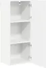 vidaXL Armoire suspendue avec rangement Blanc 40 x 31 x 100 Voir les images du produit 5