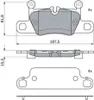 BOSCH Bremsbeläge Satz 0 986 424 972 Produktbild-Vorschau 2