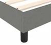 Estructura de cama con somier, color gris oscuro, 120x200 Vista previa de la imagen del producto 6