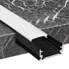 MasterLED Slim profil hliník černý 2 m – LED lišta plochý Náhled obrázku produktu 3