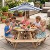 Set da giardino per bambini COSTWAY, adatto a 6 bambini, Anteprima dell’immagine prodotto 8