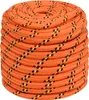 vidaXL Bootsseil Orange 18 mm 100 m Polypropylen Produktbild-Vorschau 1
