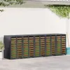 vidaXL Carrello portacestini per 5 contenitori in acciaio Anteprima dell’immagine prodotto 2
