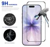 A marketing image showing a smartphone screen protector being tested against impact. Produktbild-Vorschau