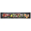 vidaXL Küchenteppich Waschbar Gewürze 60x300 cm Samt Produktbild-Vorschau 1