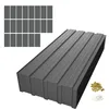 GIHAUVIA 22x tôle trapézoïdale 108cm x 42.6cm = 10.12 tôle Voir les images du produit 2