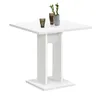 FMD furniture Esstisch Säulentisch 70 x 70 x 75 cm weiß Produktbild-Vorschau 3