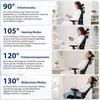 Bürostuhl, ergonomisch bis 200 kg, höhenverstellbarer Produktbild-Vorschau 8