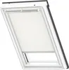 VELUX Sichtschutzrollo weiß uni manuell Rahmen aluminium Produktbild-Vorschau 2