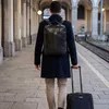 Negotia Kova Kožený Batoh na Notebook 15,6 palce Černá – Náhled obrázku produktu 9