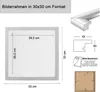 Holz Bilderrahmen Lifestyle Plexi Foto Rahmen Collage Produktbild-Vorschau 2