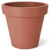 Kunststoff Pflanzkübel L rund Ø 48 cm - terracotta - Produktbild-Vorschau 1
