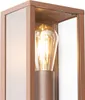Industrielle Wandleuchte rostBraun 26 cm IP44 Charlois Produktbild-Vorschau 2