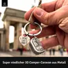 LANOLU Schlüsselanhänger Wohnwagen Geschenk, Wohnmobil Produktbild-Vorschau 3