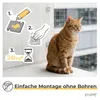 PiuPet® Klebehaken für Katzennetz ohne Bohren I Katzennetz Produktbild-Vorschau 2