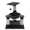 Kratzbaum Peppy dunkelgrau 80 x 62 x 62 cm Produktbild-Vorschau 2