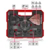 EINHELL Multitool-Set, 708136, XL-PLUS-Case, 35-teilig Produktbild-Vorschau 2