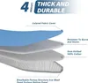 A diagram showing the layered construction of an ironing board cover. Produktbild-Vorschau