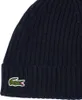 Cappello Lacoste in lana a coste Unisex Navy, Taglia:OSFA Anteprima dell’immagine prodotto 2