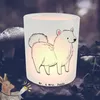 Mr. & Mrs. Panda Windlicht aus Glas Spitz Moment - Produktbild-Vorschau 4