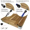 Mobile Gartendusche mit 22 Düsen, Wasserfontäne, Produktbild-Vorschau 5