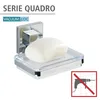 WENKO Porte-savon en acier inoxydable QUADRO Salle de bain Voir les images du produit 2
