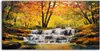 Coloray Acrylbild 140x70  Wandbild Acrylbilder Bäume Wald Produktbild-Vorschau 1