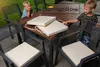 Sunnypillow 4er Set Stuhlkissen Polsterauflage Auflage für Produktbild-Vorschau 2