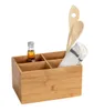 WENKO Bambus Box Terra 4 Fächer Aufbewahrung Bad WC Küchen Produktbild-Vorschau 7