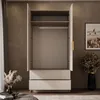 Kippschrank AUREL KASCHMIR 2D2S mit Schubladen, Gold Chrom Produktbild-Vorschau 3