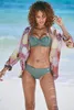 LASCANA Bügel-Bandeau-Bikini-Top Italy oliv Größe 42 Cup E Produktbild-Vorschau 4