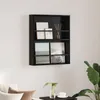 Regál na časopisy Čierny dub 60 x 12 x 70 cm Kompozitné Náhľad obrázku produktu 3