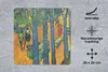MuchoWow® Mauspad Mousepad Die Alyscamps - Vincent van Gogh Produktbild-Vorschau 2