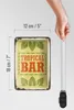 Blechschild Alkohol 12x18cm Tropical Bar Sommer Produktbild-Vorschau 5