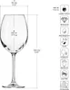 KROSNO Elite Poháre na Vodu Gin, Sada 6, 480 ml Náhľad obrázku produktu 3