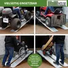 TRUTZHOLM 2 x Auffahrrampen 200 x 28 cm 540 kg Alu gelocht Produktbild-Vorschau 7