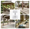 Relaxdays Pfostenträger 4er Set, höhenverstellbar 100-150 Produktbild-Vorschau 4