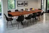 Esstisch Baumkante Akazie nuss 140 (220) x 90 cm X-Gestell Produktbild-Vorschau 3