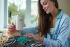 Amilian Baumwollstoff Meterware, Stoffe, Stoffreste: ca. Produktbild-Vorschau 5
