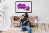 Bild 100x70 MDF-Rahmen Wandkunst Flowers On The Wall Produktbild-Vorschau 2