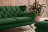 KAWOLA Sofa CHARME 2,5-Sitzer Cord smaragd Produktbild-Vorschau 3
