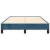 vidaXL Struttura letto senza materasso blu scuro 120x200 cm Anteprima dell’immagine prodotto 4