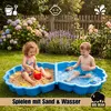 BigDean XXL Wassermuschel Sandmuschel Sandkasten 2-teilig Produktbild-Vorschau 3
