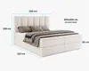 Boxspringbett 200x200 mit Bettkasten NOLARO, Komplett-Set Produktbild-Vorschau 7