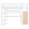 Flieks Etagenbett 90x200cm mit Led, Hochbett mit Produktbild-Vorschau 9