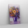 Bild auf Leinwand - Leinwandbild - Blumen Vase - 45x80cm - Produktbild-Vorschau 4